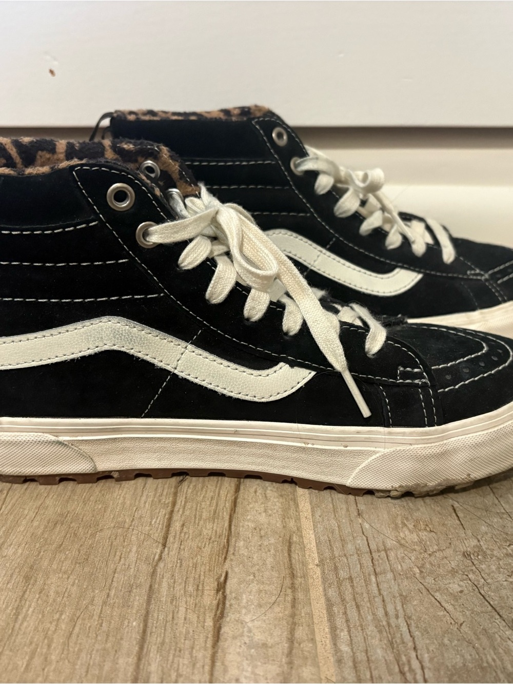 Vans High-Top Leopard Print with Black Insole